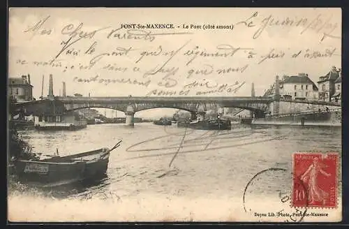 AK Pont-Sainte-Maxence, Le Pont (cotè amont)