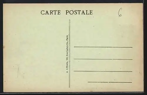 AK Angicourt, Vue gènèrale et le Sanatorium