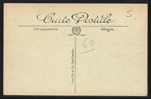 AK Compiegne, Francport, Vue sur l`Aisne