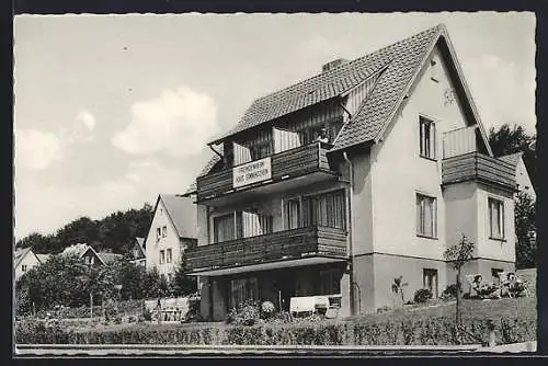 AK Bad Harzburg /Harz, Fremdenhein Haus Sonnenschein