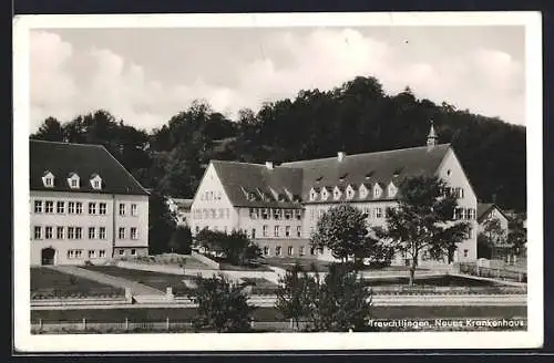 AK Treuchtlingen, Partie am neuen Krankenhaus mit Mädchenmittelschule