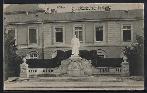 AK Bonn, Kaiser Wilhelm I.-Denkmal