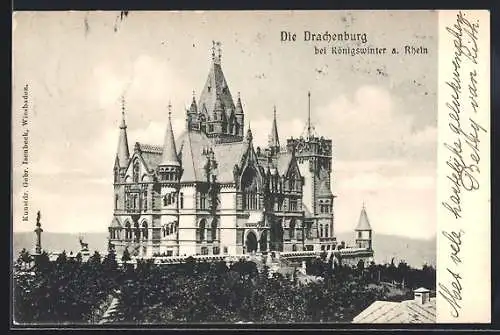 AK Königswinter /Rh., Die Drachenburg