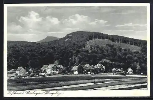 AK Steinbergen, Blick über die Ortschaft