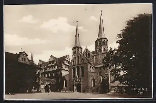 AK Merseburg, Blick zum Dom