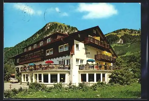 AK Bad Oberdorf /Allgäu, Hotel Bären derFamilie Wegscheider-Herz