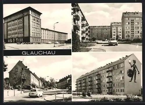 AK Glauchau, Ingenieursschule für Anlagenbau, Albert-Schweitzer-Siedlung & Geschwister Scholl Strasse