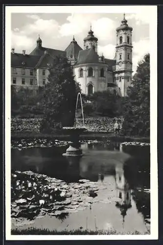 AK Ottobeuren, Blick zum Kloster