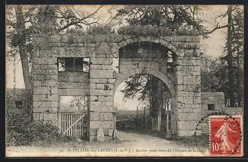 AK St-Hilaire-des-Landes, Ancien pont-levis du Chateau de la Have