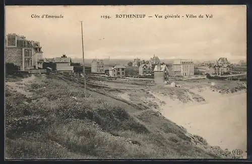 AK Rotheneuf, Vue gènèrale-Villas du Val