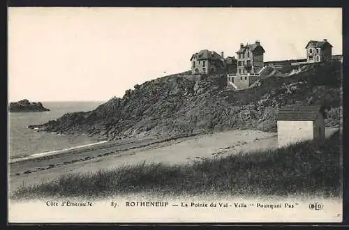 AK Rotheneuf, La Pointe du Val-Villa Pourquoi Pas