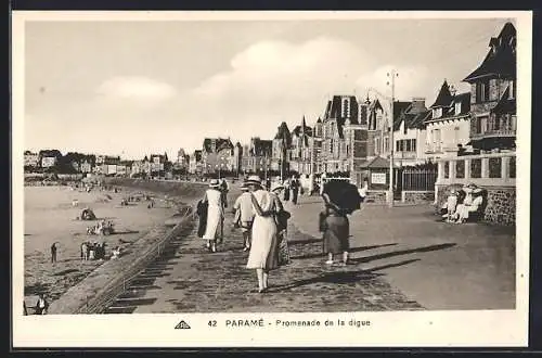 AK Paramè, Promenade de la digue