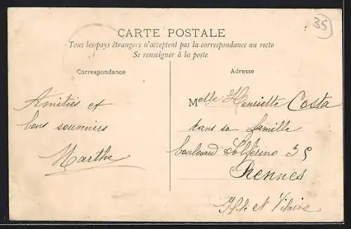 AK Montfort-sur-Meu, Communautè des Ursulines de l`Abbaye