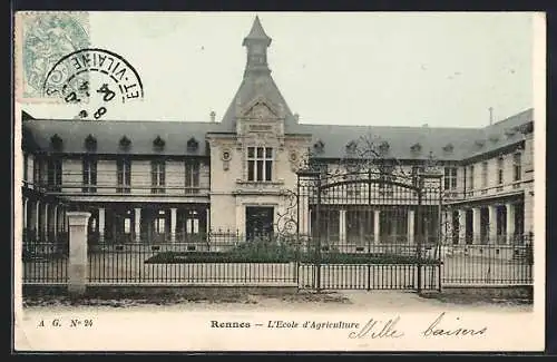 AK Rennes, L`Ecole d`Agriculture