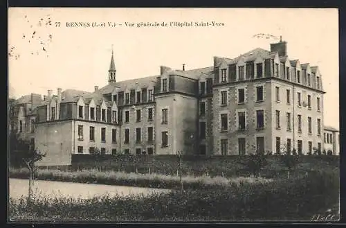 AK Rennes, Vue gènèrale de l`Hopital Saint-Yves