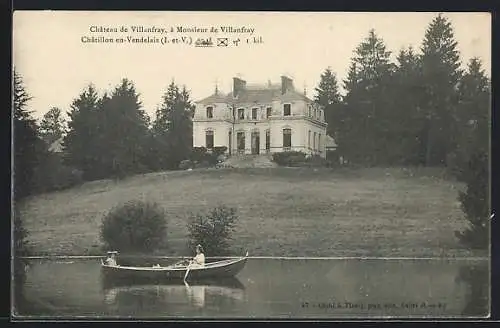 AK Chatillon-en-Vendelais, Chateau de Villanfray