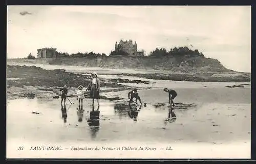 AK Saint-Briac, Embouchure du Frèmur et Chateau du Nessey