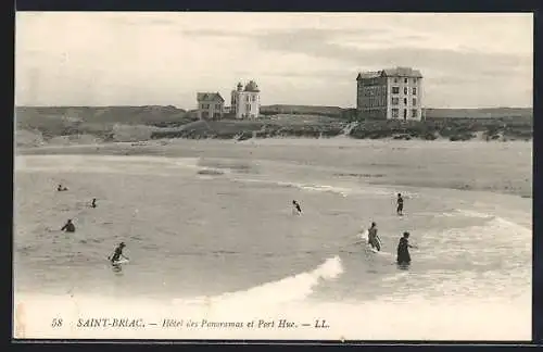 AK Saint-Briac, Hotel des Panoramas et Port Hue