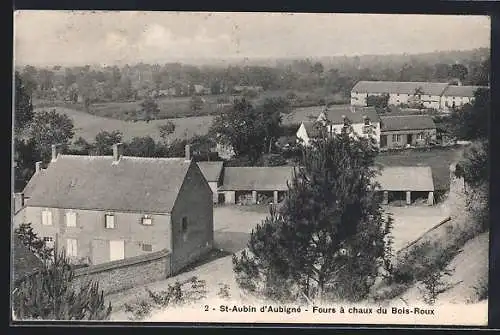 AK St-Aubin-d`Aubignè, Fours à chaux du Bois-Roux