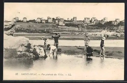 AK Saint-Briac, Vue générale des Villas