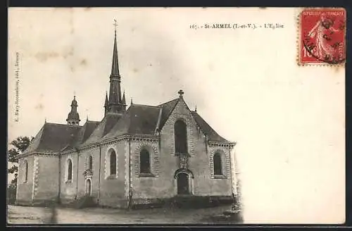 AK St-Armel, L`Èglise