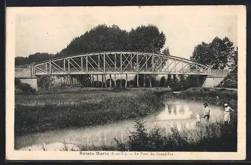 AK Sainte-Marie, Le Pont du Grand-Pas