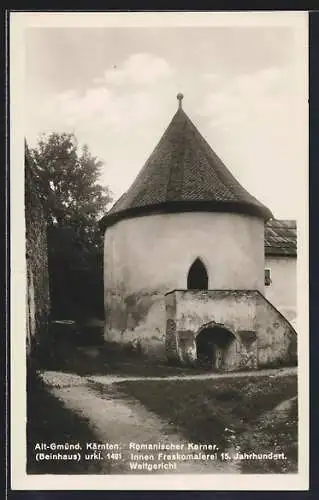 AK Gmünd, Romanischer Karner