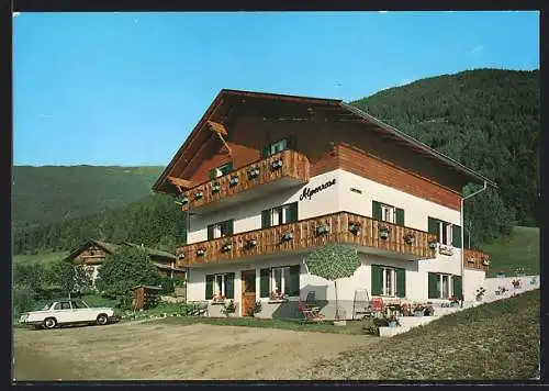 AK St. Andrä b. Brixen, Pension Alpenrose mit Sonnenterrasse