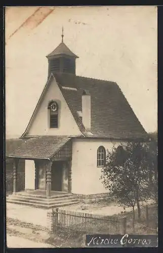 AK Corres, Blick zur Kirche