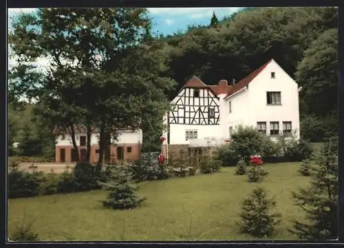 AK Kurtscheid, Fockenbachmühle, Gasthaus und Pension, Bes. Toni Buhr