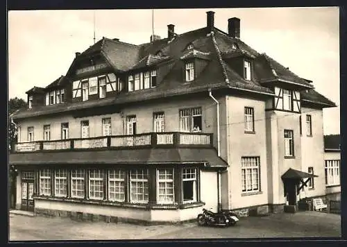 AK Hartha / Tharandt, FDGB-Erholungsheim Forsthaus