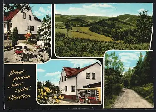 AK Oberelben /Nümbrecht, Privatpension Haus Lydia, Bes. Otto Anacker