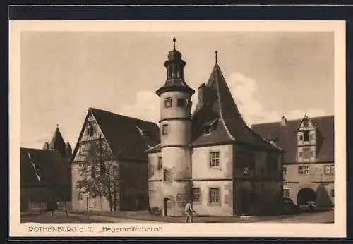 AK Rothenburg / Tauber, Hegenreiterhaus