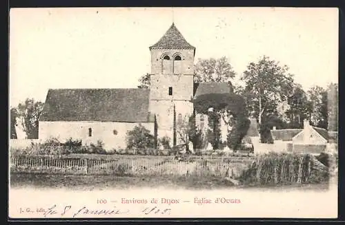 AK Ouges, Église d`Ouges et son environnement rural