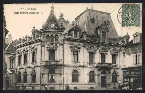 AK Dijon, Caisse d`Épargne, inaugurée en 1882