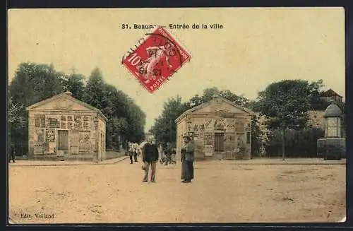 AK Beaune, Entrée de la ville