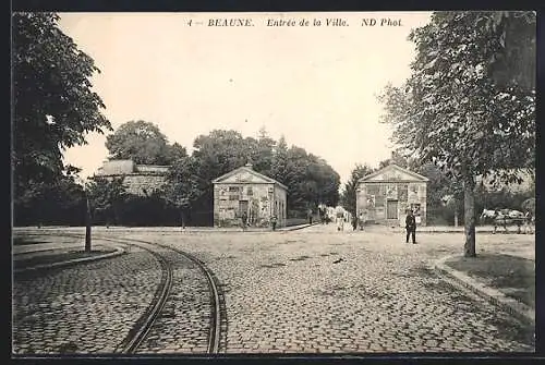 AK Beaune, Entrée de la Ville