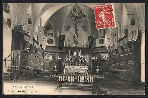 AK Chanceaux, Intérieur de l`Église