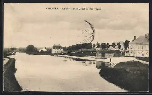 AK Charrey, Le Port sur le Canal de Bourgogne