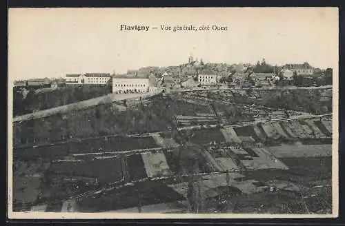 AK Flavigny, Vue générale, côté Ouest