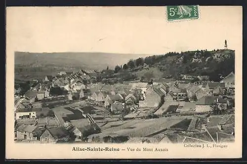 AK Alise-Sainte-Reine, Vue du Mont Auxois