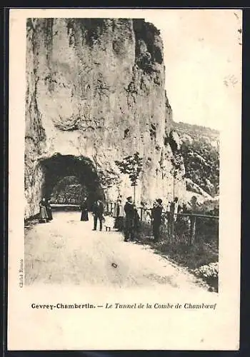 AK Gevrey-Chambertin, Le Tunnel de la Combe de Chambœuf