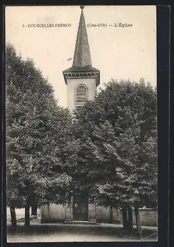 AK Courcelles-Frémoy, L`Église