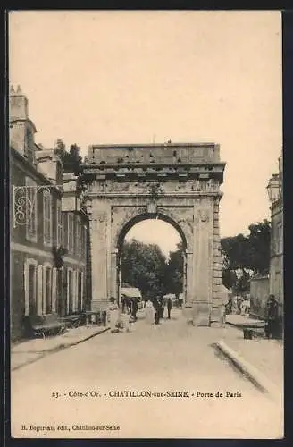 AK Chatillon-sur-Seine, Porte de Paris