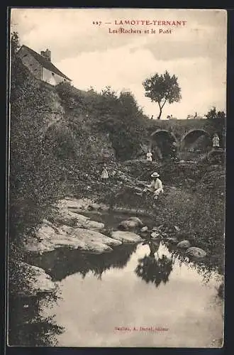 AK Lamotte-Ternant, Les Rochers et le Pont