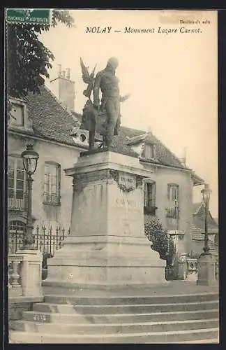 AK Nolay, Monument Lazare Carnot