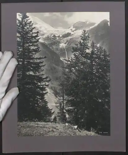 Fotografie Würthle & Sohn Nachf. GmbH, Salzburg, Ansicht Fusch an der Grossglocknerstrasse, Blick ins Käfertal