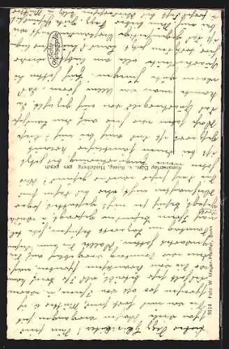 AK Bonn a. Rh., Christnacht am Rathaus