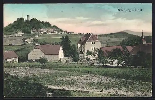 AK Nürburg, Gasthaus Pauly, Burgruine