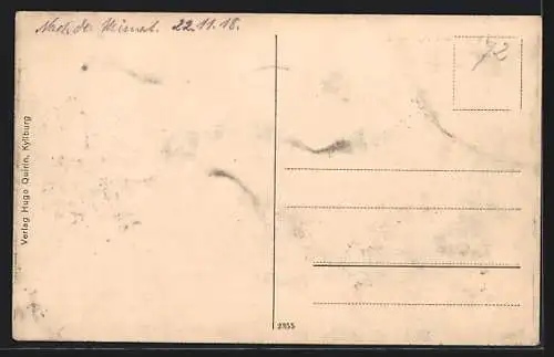 AK Kyllburg, Ortsansicht auf der Hügelkette